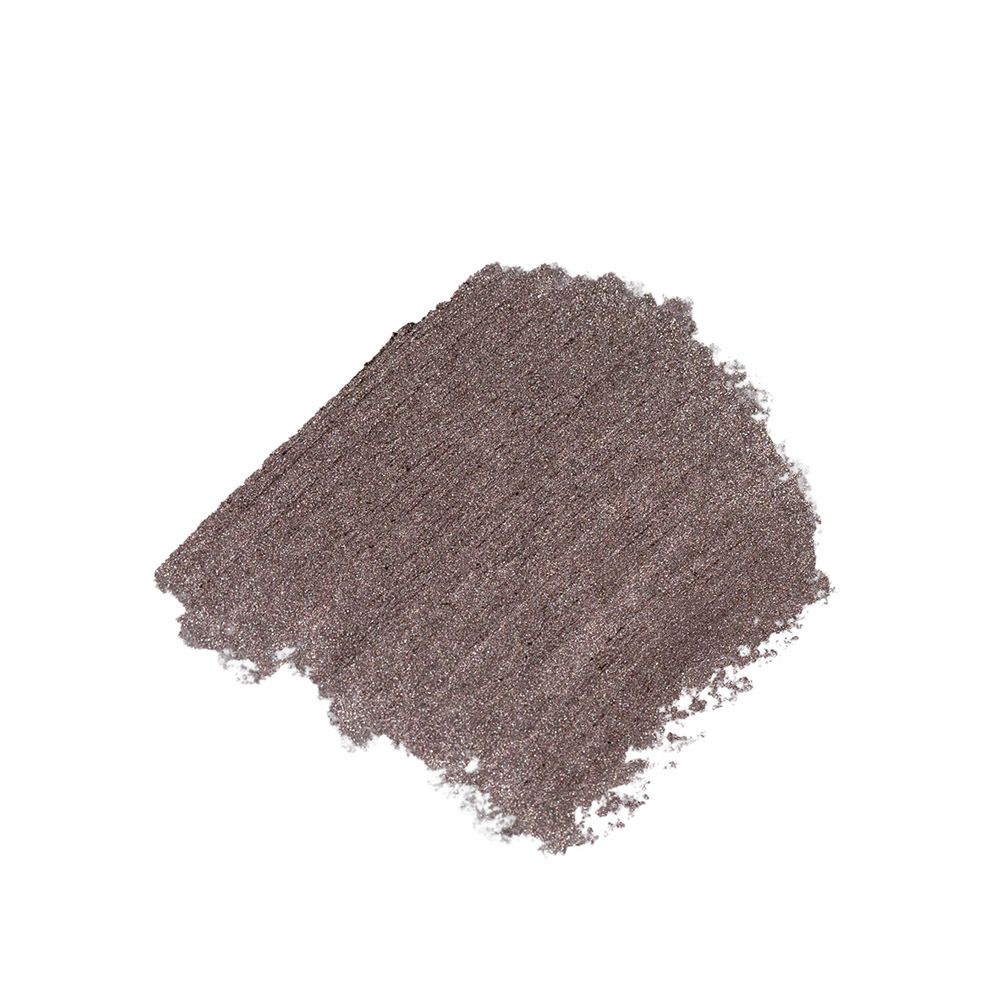 Échantillon de couleur. Teinte: Taupe Irisé. En biais sur fond blanc.