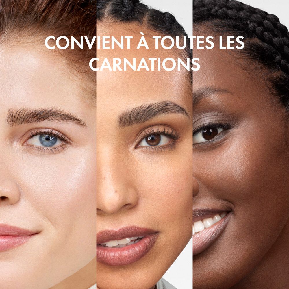 Tube de lait solaire avec texte: La solution pour toute la famille. Convient aux adultes et aux enfants.