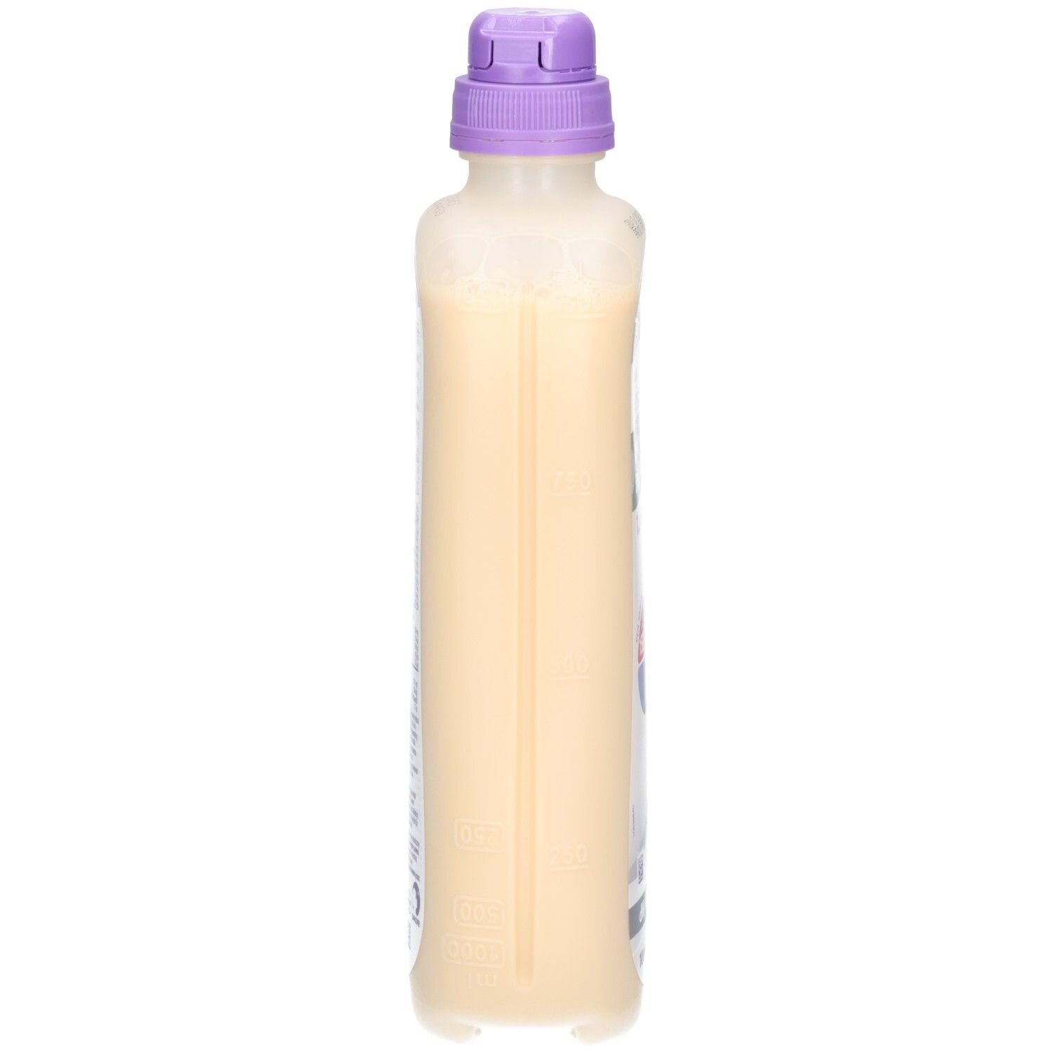 Zijaanzicht van de Nutrison Diason Energy HP sondefles, 1000 ml.