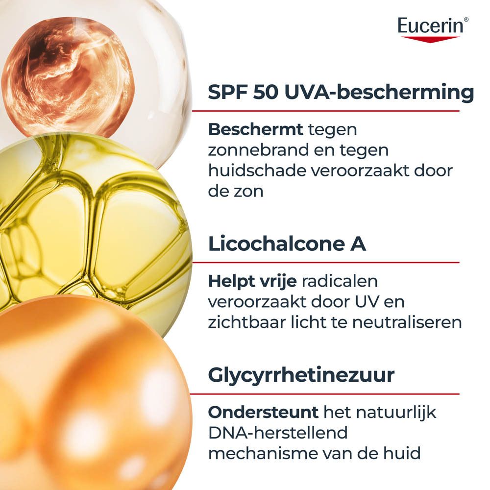 Eucerin Oil Control zonnenspray: klinisch en dermatologisch getest.