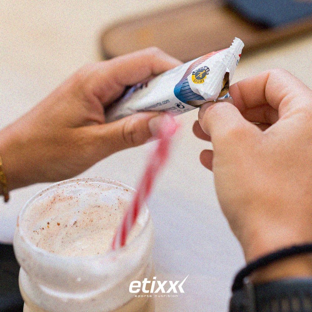 Etixx Energy Bar Nougat Banane/Date. Informations nutritionnelles par barre.