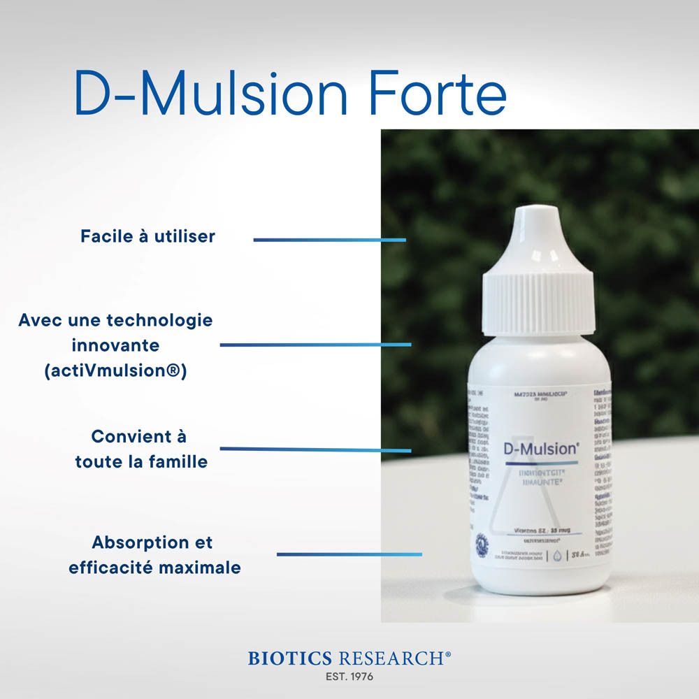 Biotics Research® D-Mulsion Forte