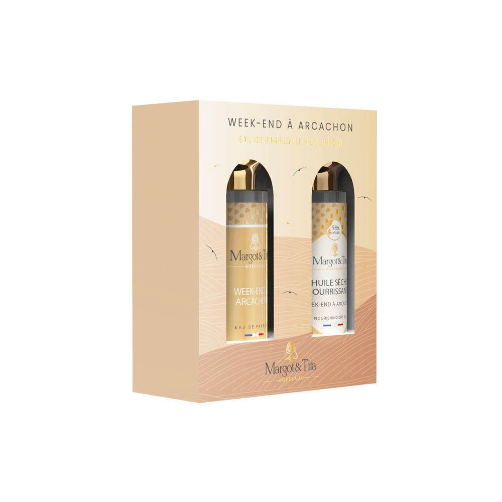 Margot & Tita Box: Eau de Parfum en Voedende Droge Olie.