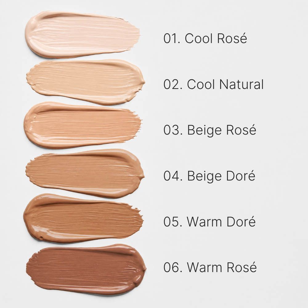 Couleurs de Noir Serum Foundation SPF30 05 Warm Doré Doos.