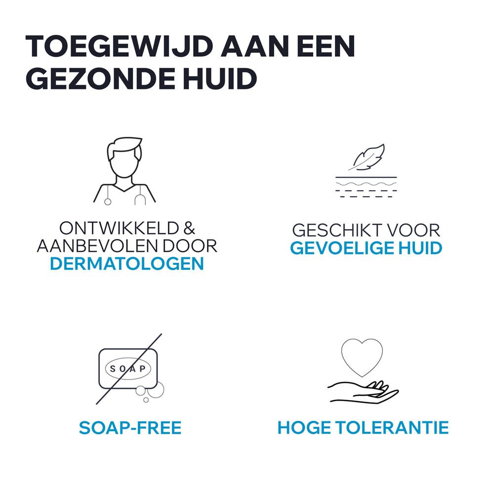 Uriage vast wasblok, ontwikkeld & aanbevolen door dermatologen.