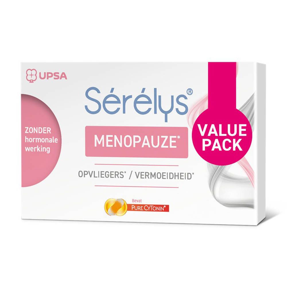 Sérélys: Menopauze, hormoonvrij, met Pure Cytonin.