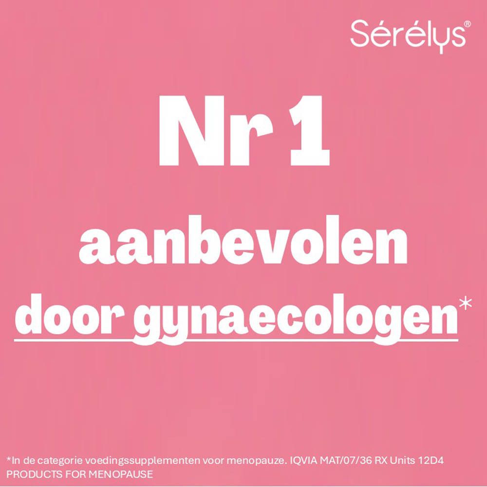 Sérélys: Menopauze, hormoonvrij, met Pure Cytonin.