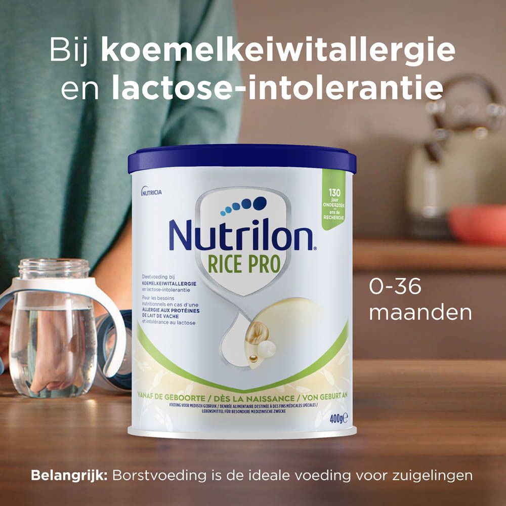 Nutrilon logo en 'Certified B Corporation' zegel.