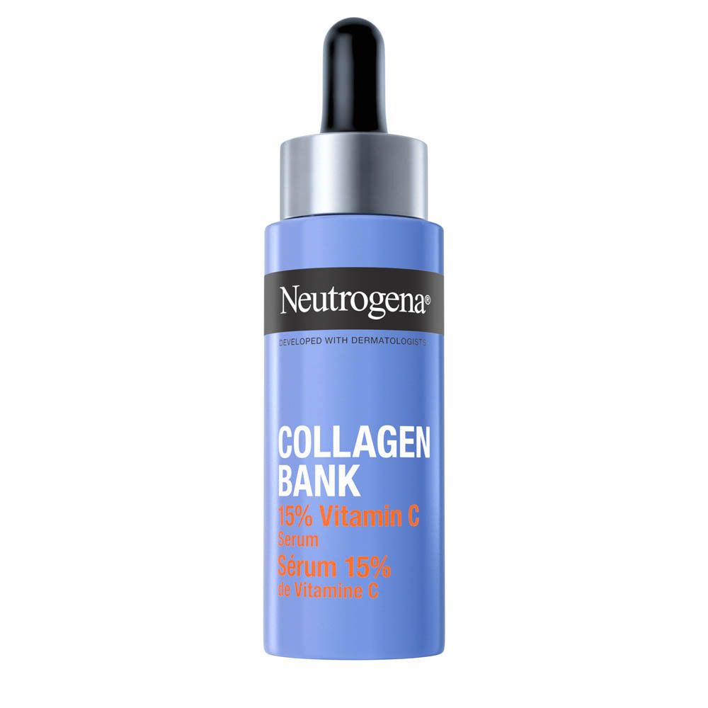 Neutrogena Collagen Bank serumflesje met pipet.