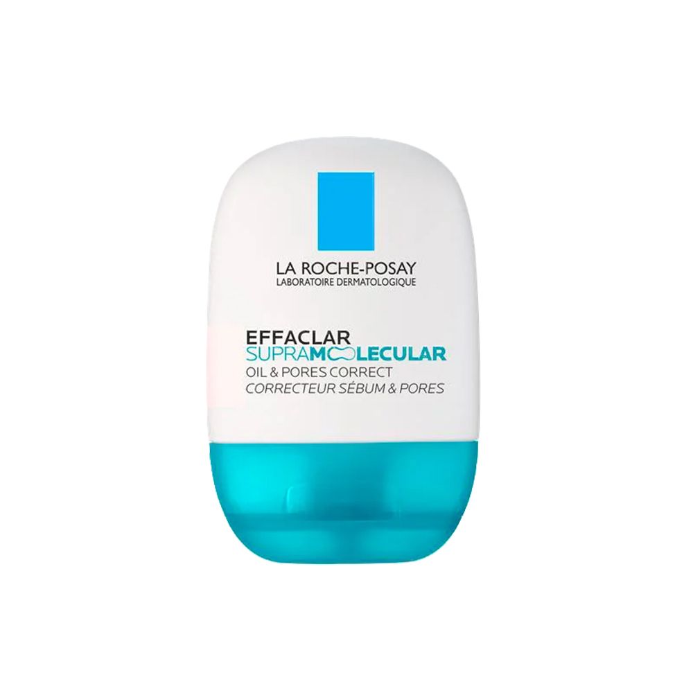 Flacon La Roche-Posay Effaclar avec base bleue.
