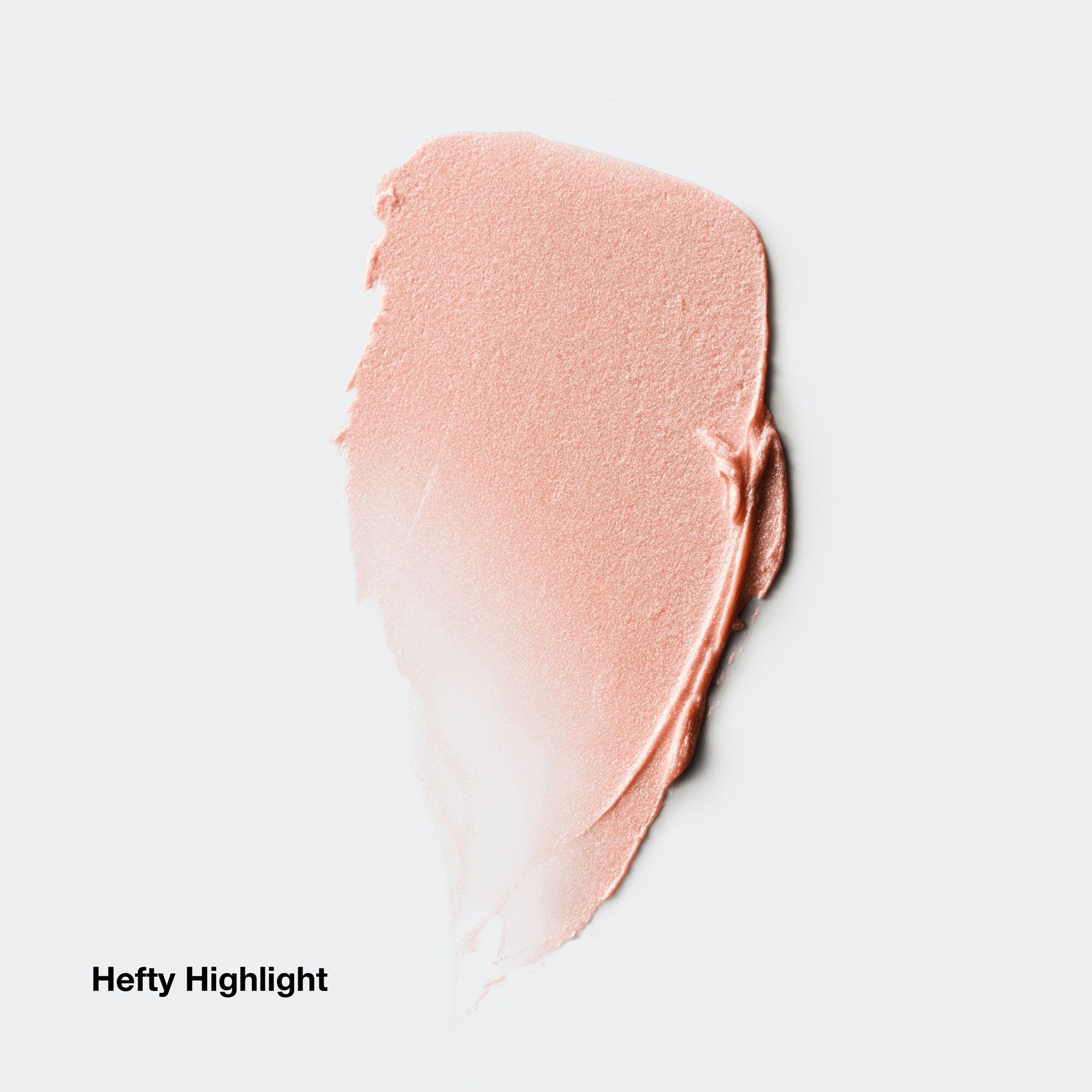 Trait d'highlighter clair. Teinte Hefty Highlight. Sur fond clair.