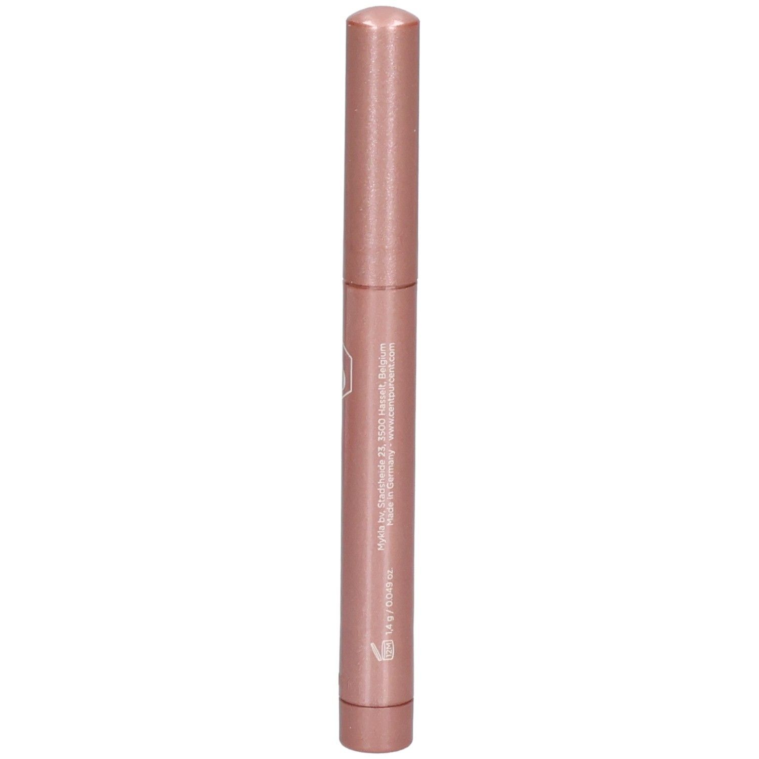 Cent Pur Cent Eyeconic Stick Mauve, verso avec informations du fabricant.
