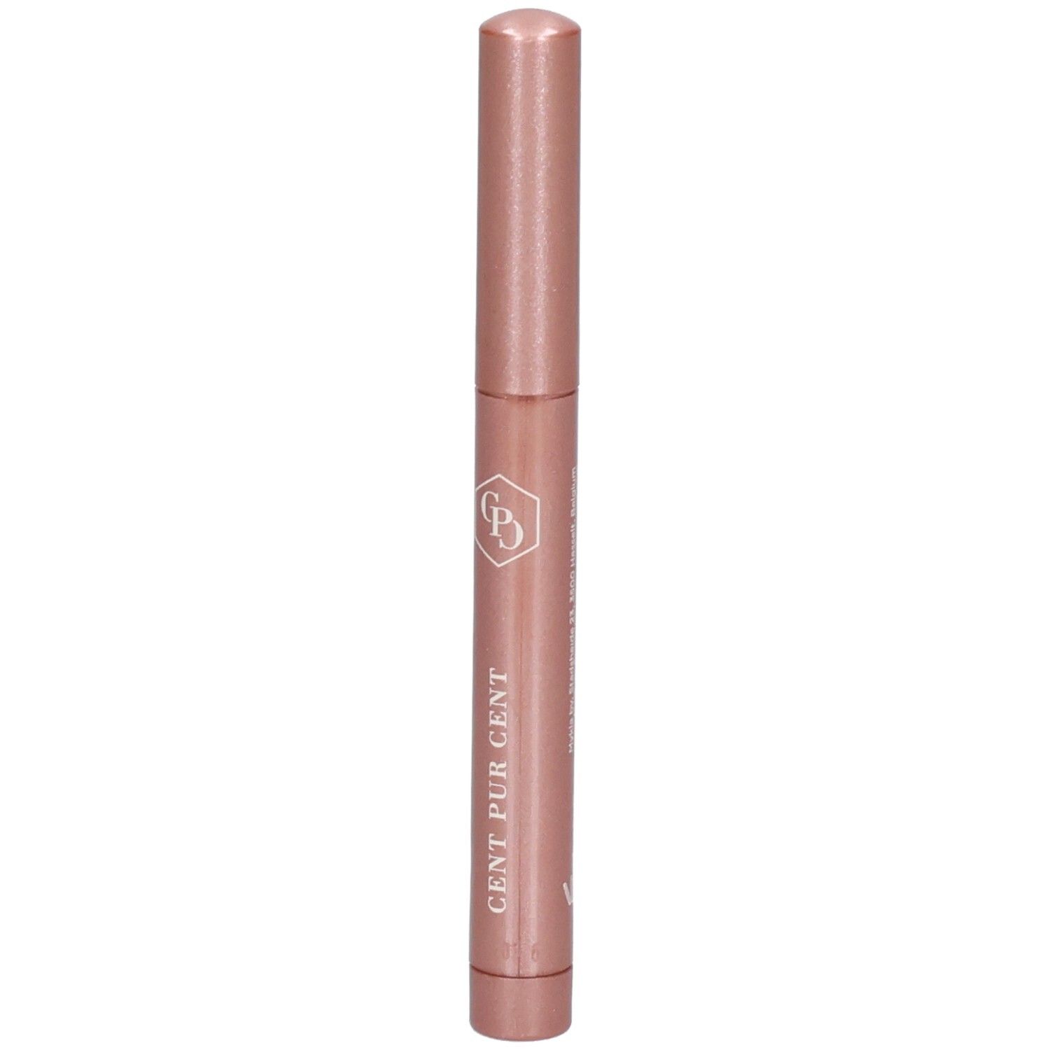 Cent Pur Cent Eyeconic Stick Mauve, emballage rose doré scintillant.
