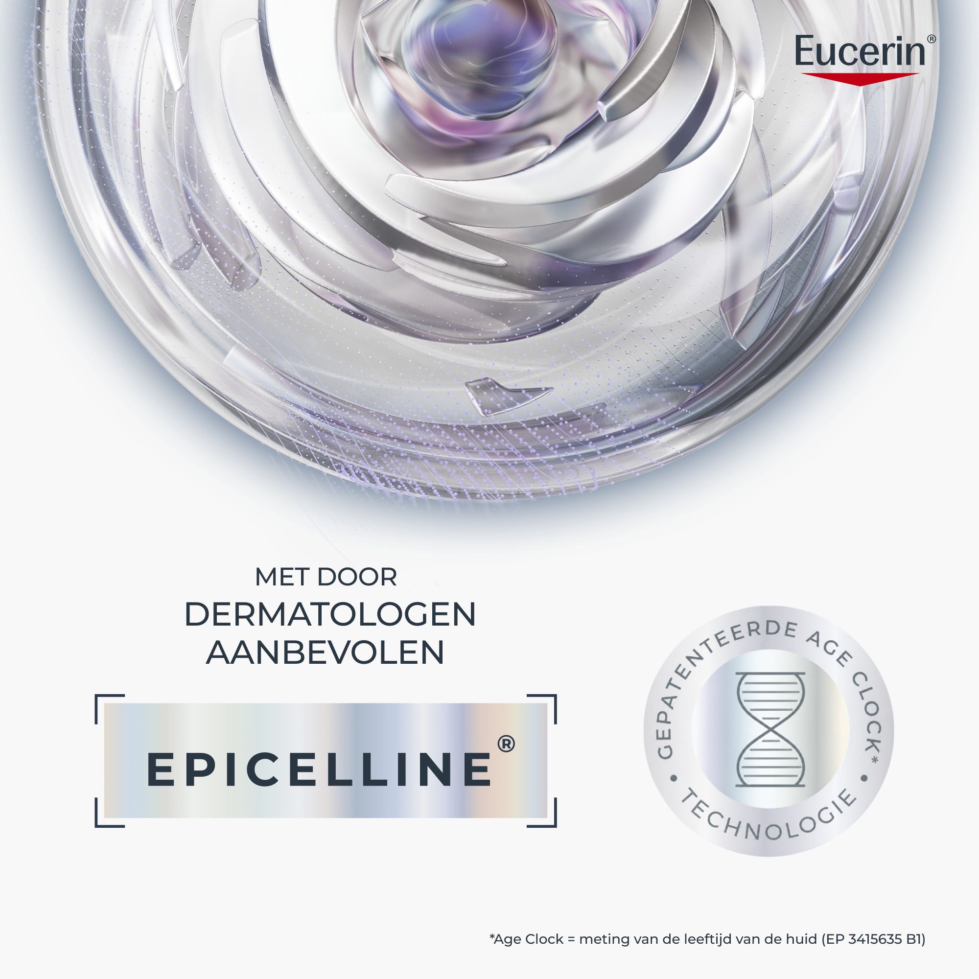 Verpakking van Eucerin Hyaluron-Filler + Longevity Dagcrème SPF 30.