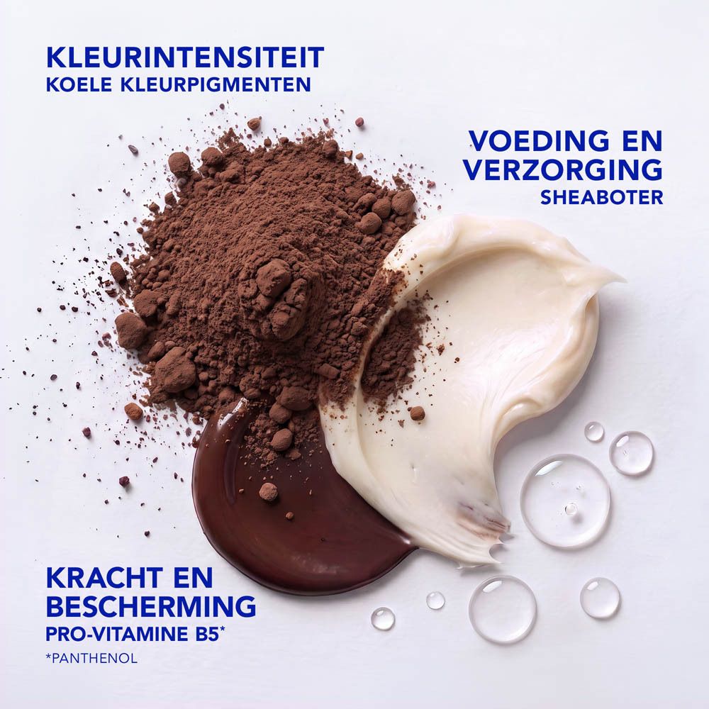 Poeder en crèmes met sheaboter en pro-vitamine B5.