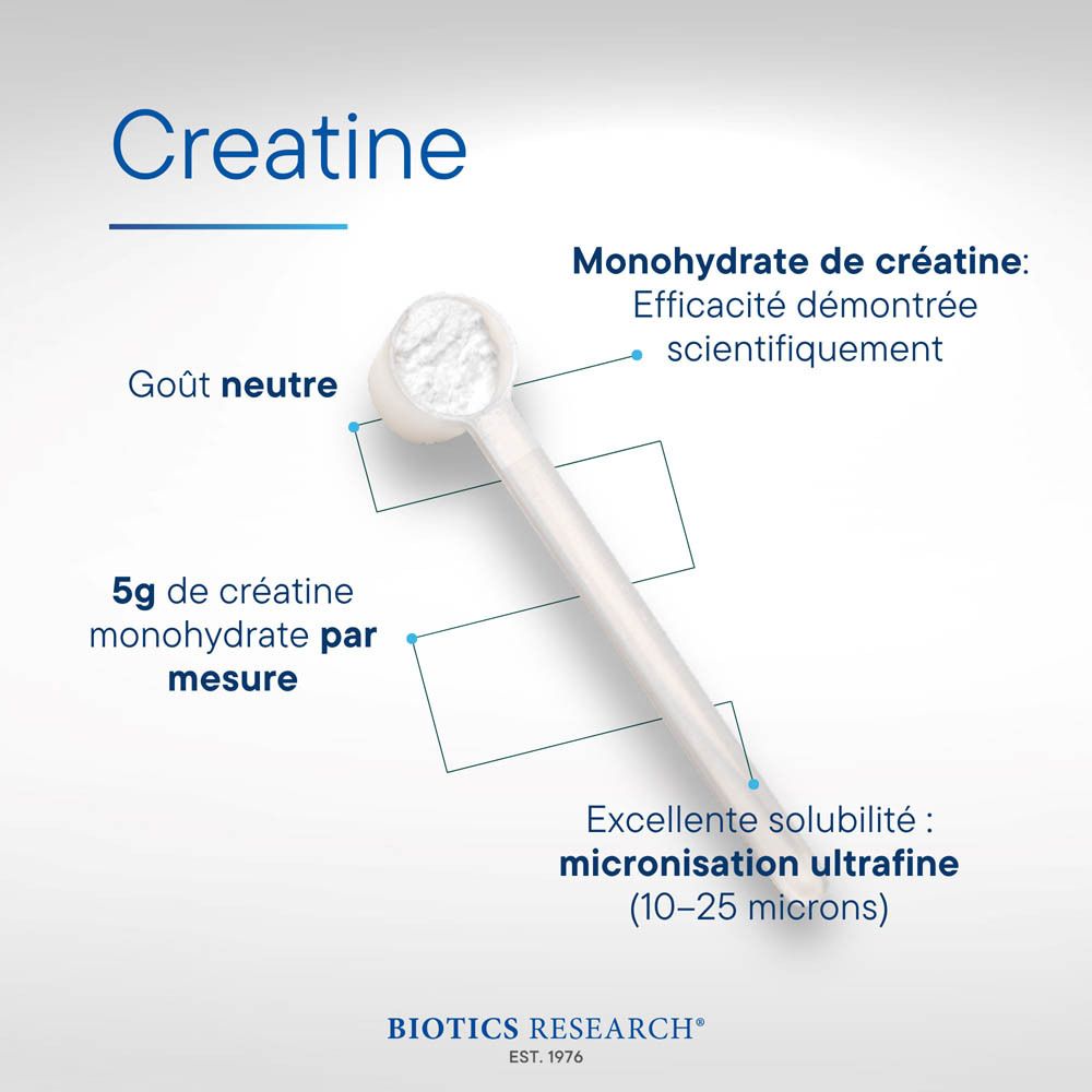 Biotics Research Monohydrate de Créatine