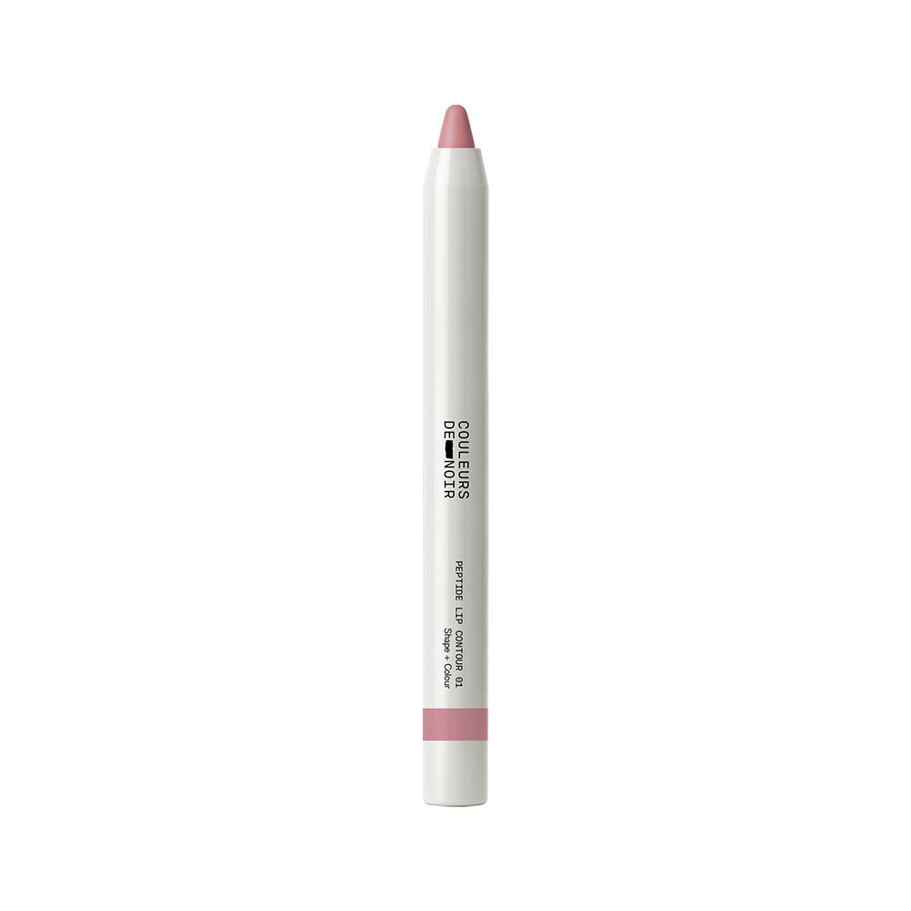 Lippencontour potlood Couleurs de Noir Peptide Lip Contour 01 Dusty Rose.