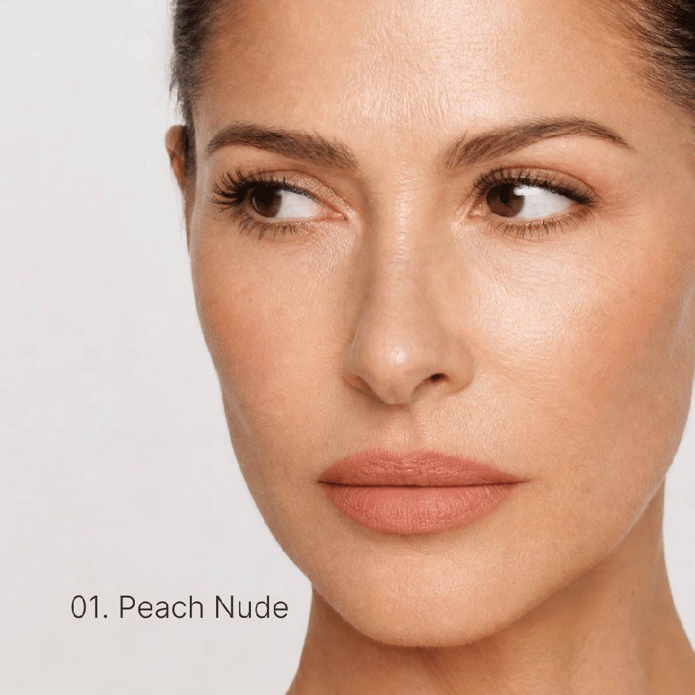 Verpakking lipstick SPF30, hydraterende formule, sheaboter.