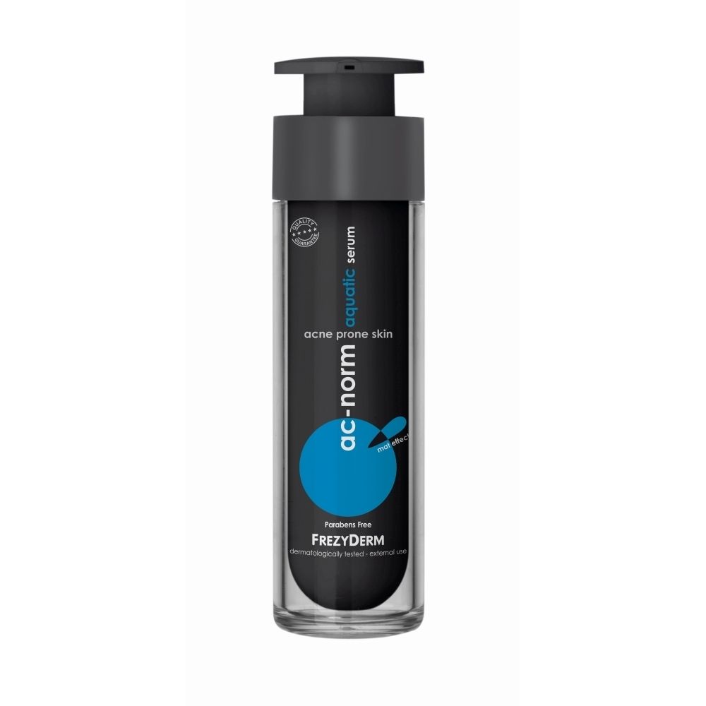 Frezyderm Ac-Norm Sérum Aquatique flacon voor acne-gevoelige huid, voorkant.