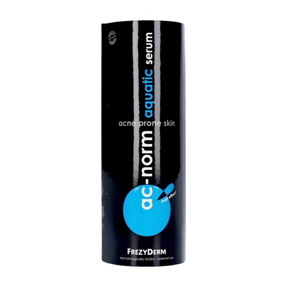 Frezyderm Ac-Norm Sérum Aquatique flacon met pomp, voorkant.