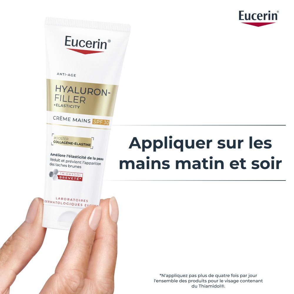 Eucerin: Thiamidol breveté contre les taches pigmentaires.