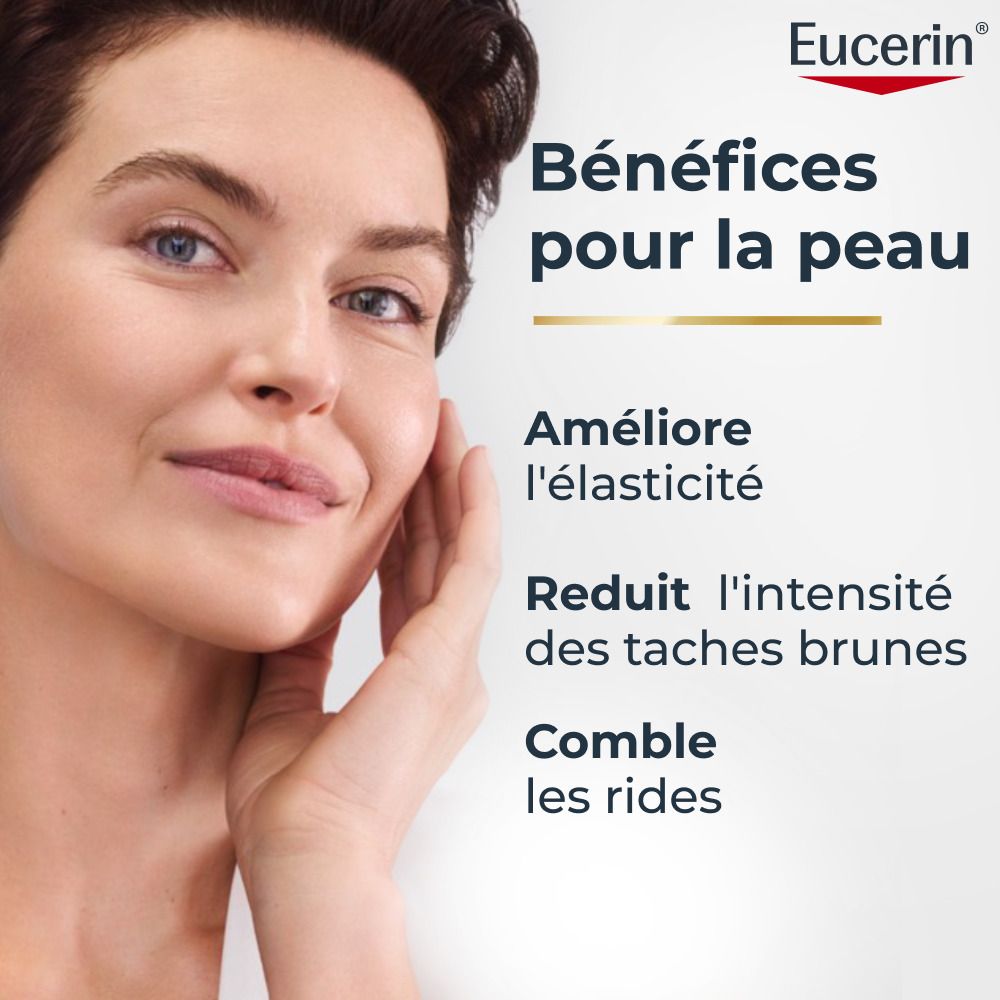 Emballage de la crème de jour Eucerin Hyaluron-Filler + Elasticity SPF 30.