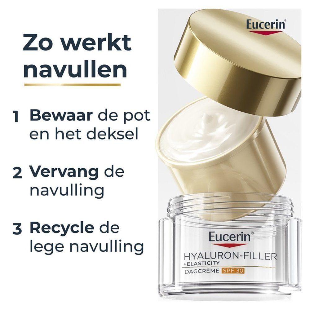 Eucerin Hyaluron-Filler + Elasticity Dagcrème: navulling wordt geplaatst.