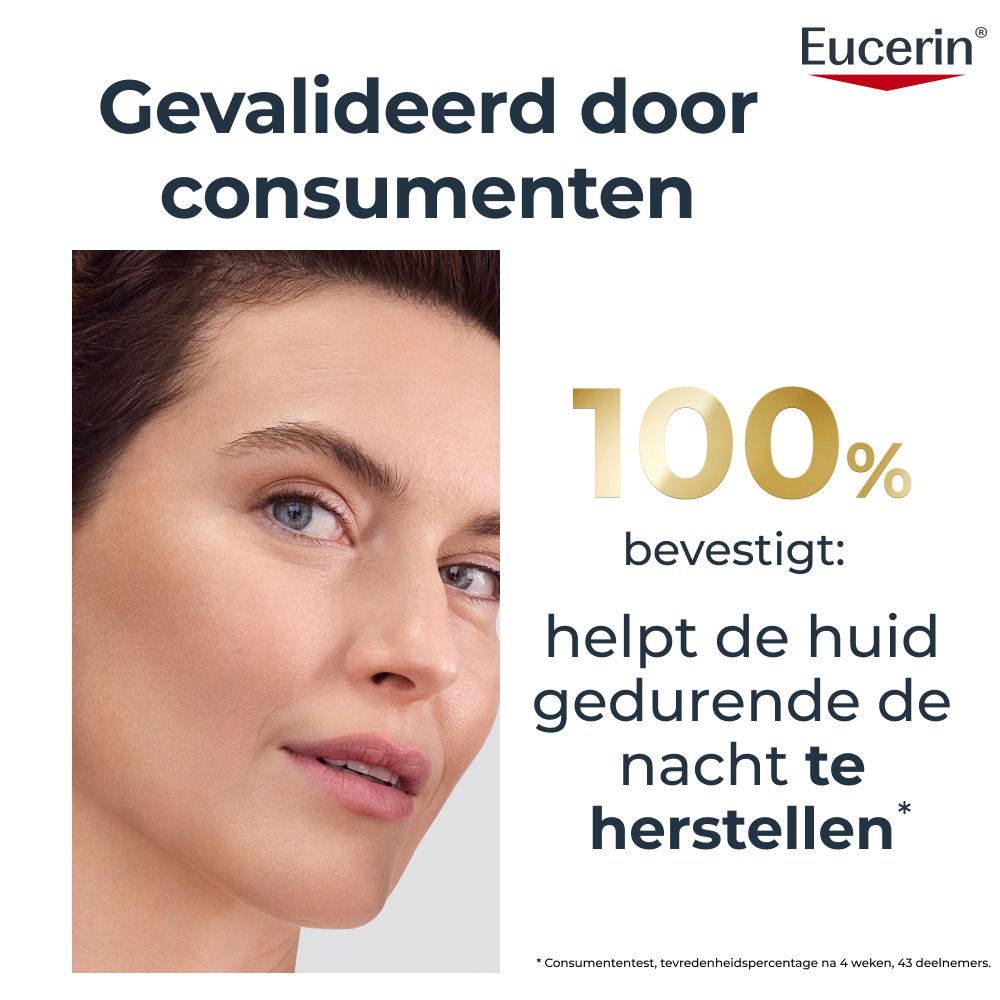 Navulling Eucerin Hyaluron-Filler + Elasticity nachtcrème.