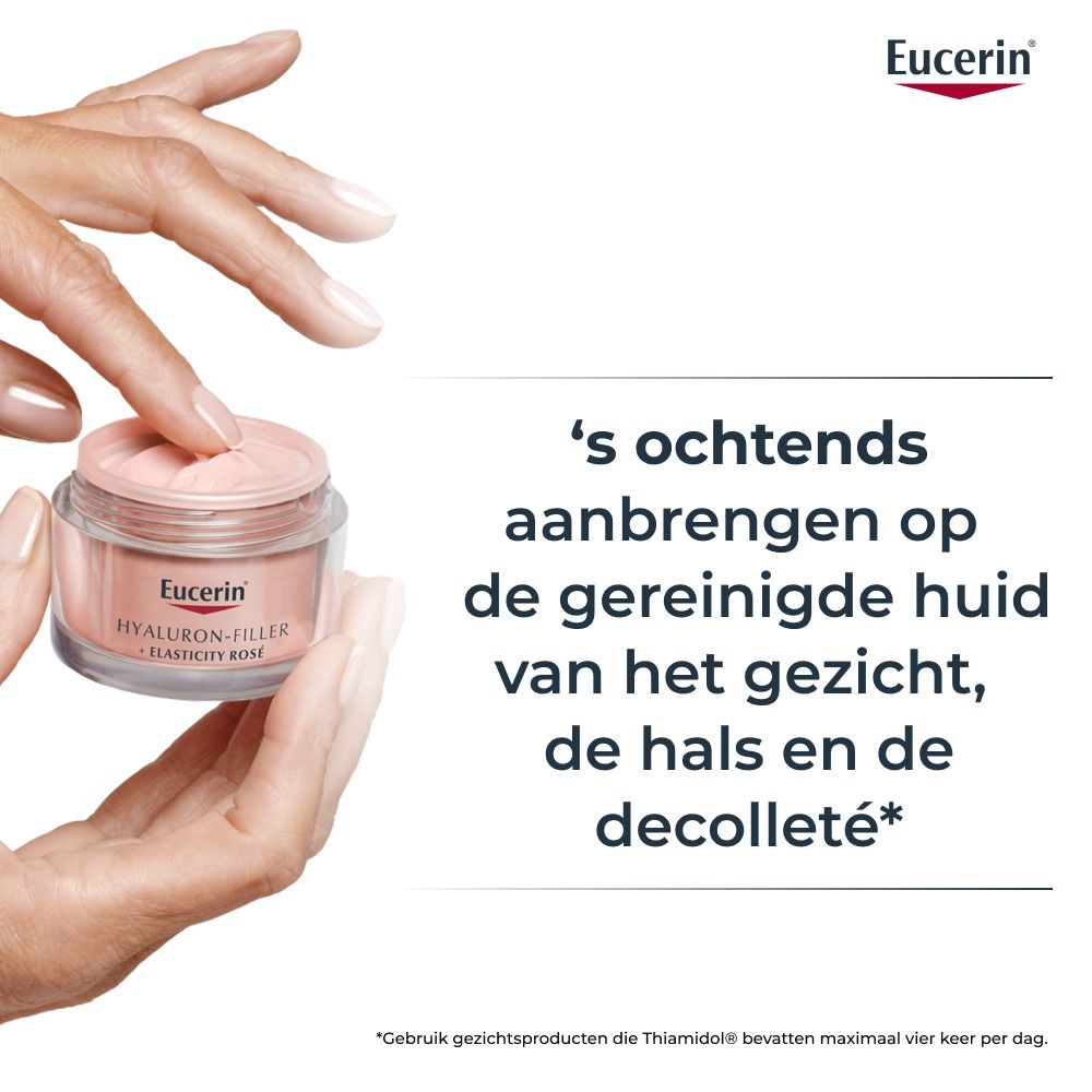 Gouden tube Eucerin Hyaluron-Filler + Elasticity oogcontourcrème.