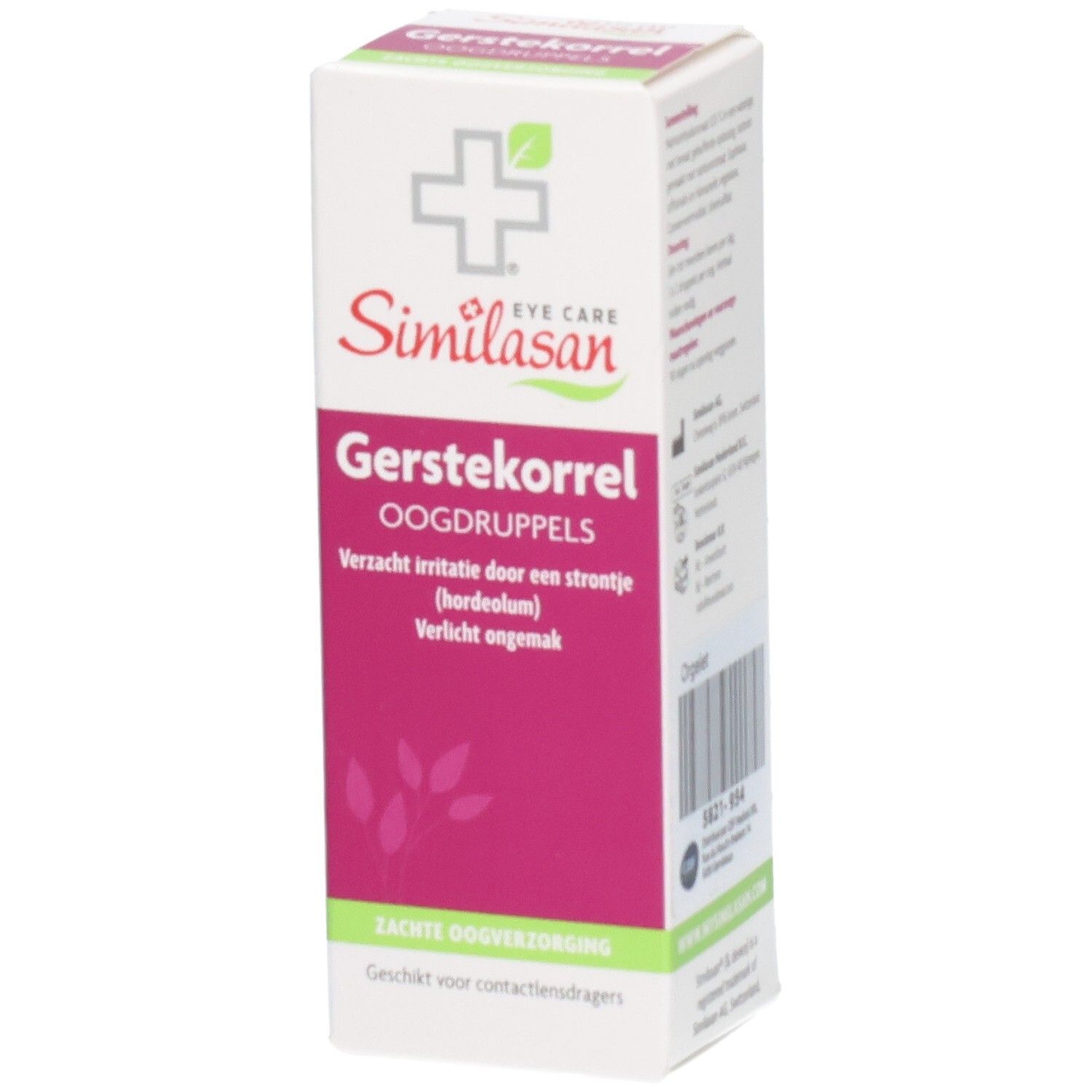 Similasan Gerstekorrel Oogdruppels, 10 ml verpakking.