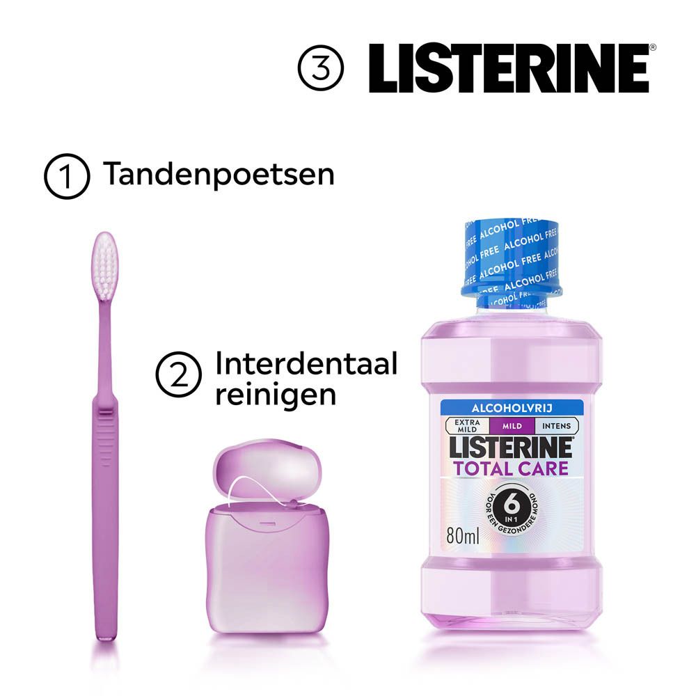 LISTERINE is het bestverkochte mondspoelmerm in België en Nederland.