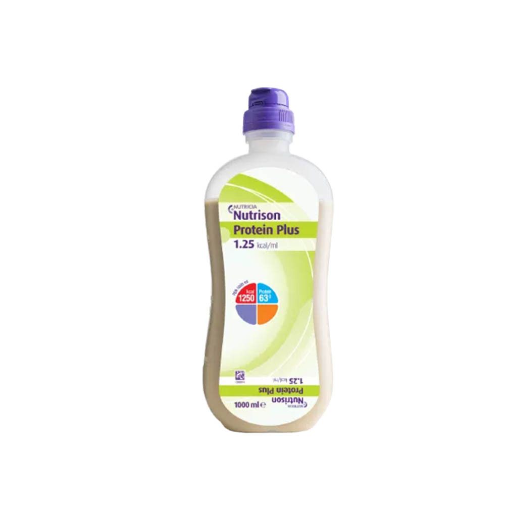 Nutrison Protein Plus 1.25 drinkvoeding in 1000 ml fles.