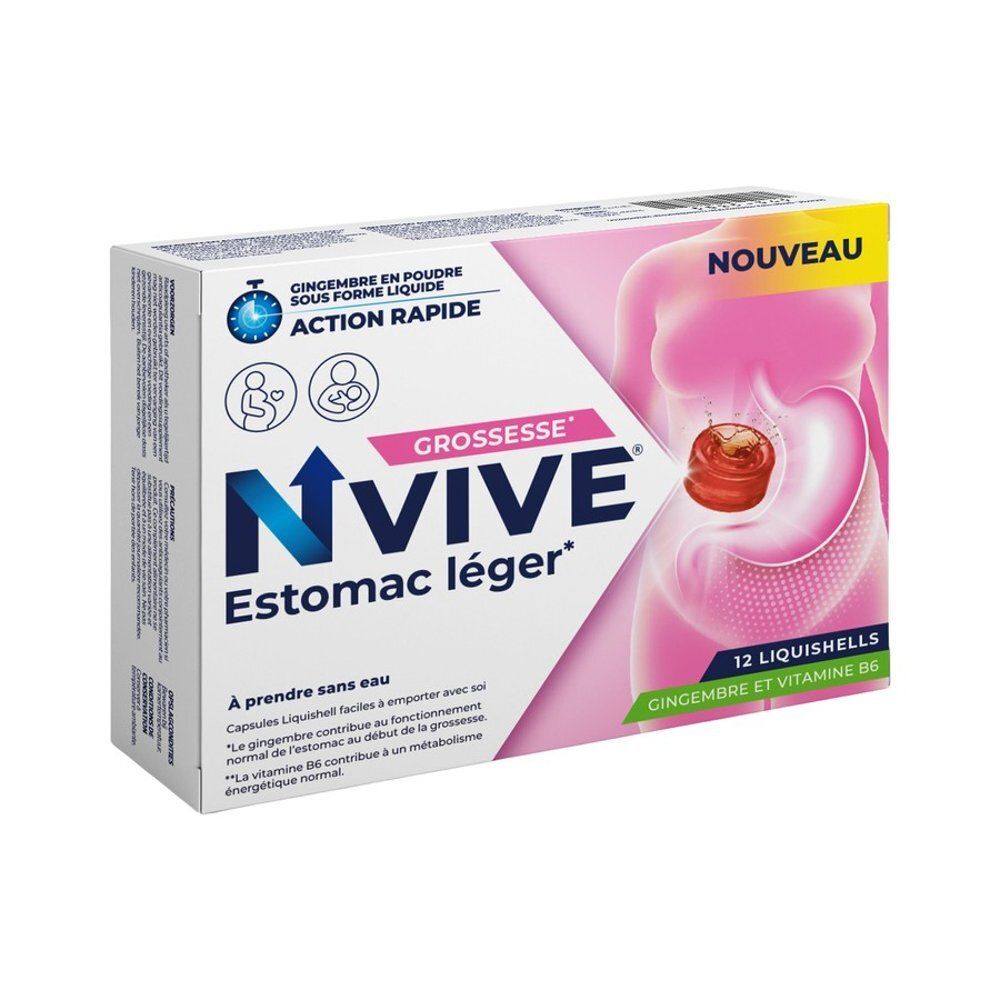 NVIVE ESTOMAC LEGER DEBUT GROSSESSE