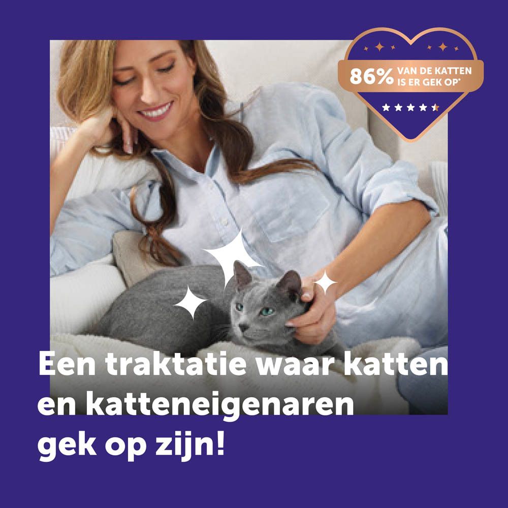 Feliway Happy Snack Rund: Individuele stick, ontspannend voor katten.