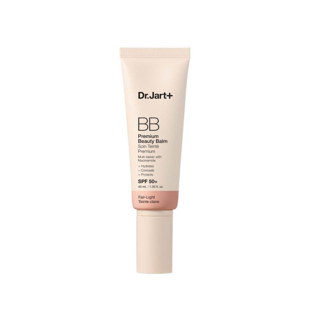 Romige swatch van de Dr.Jart+ BB Premium Beauty Balm.