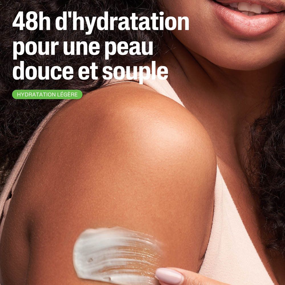 Lotion hydratante Cetaphil : 48h d'hydratation pour une peau douce.