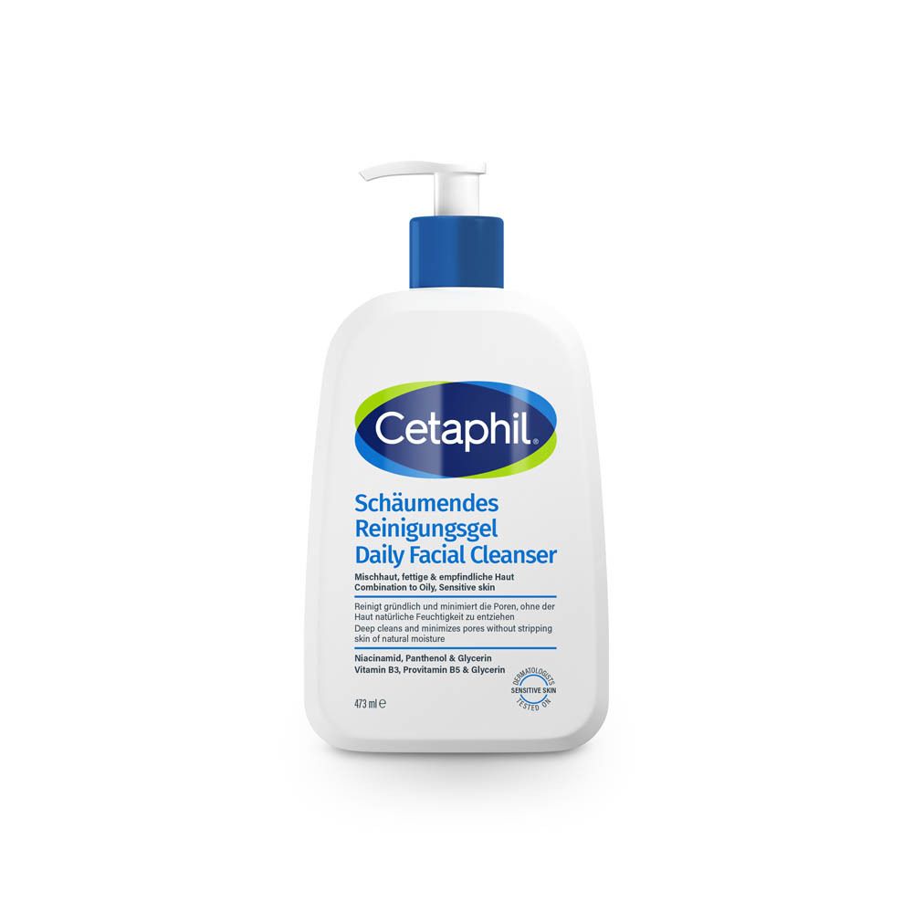 Cetaphil Schuimende Gezichtsreiniger Daily Facial Cleanser met pompfles.