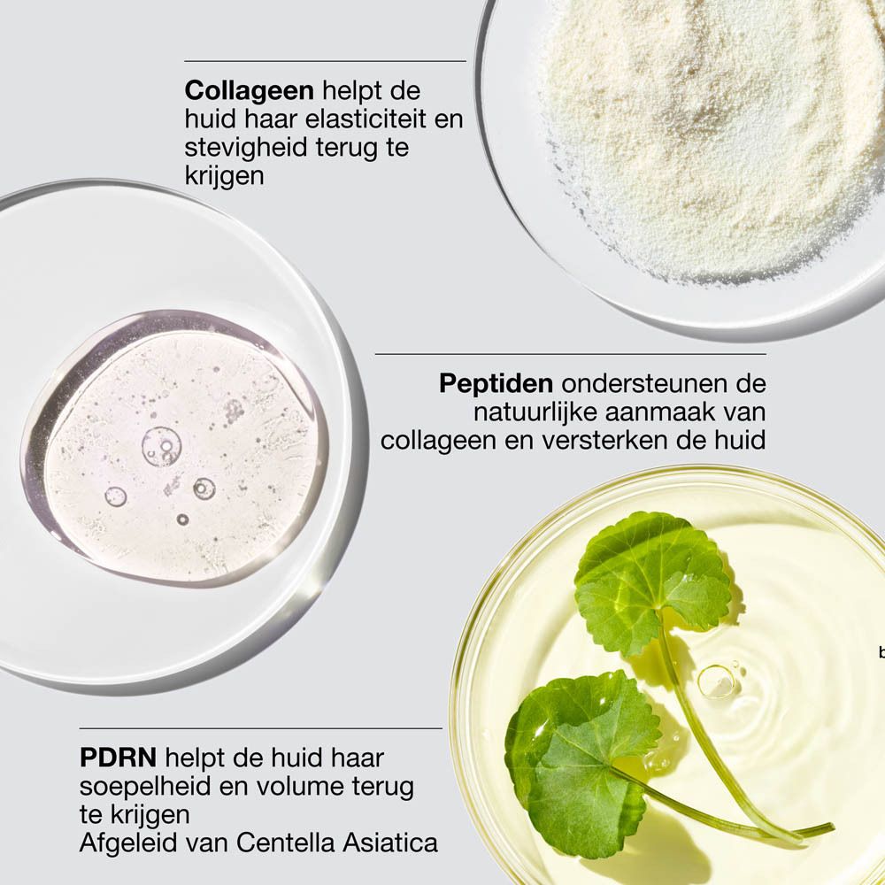 Clinique Smart Clinical Repair pot, zijkant met gebruiksinstructies.