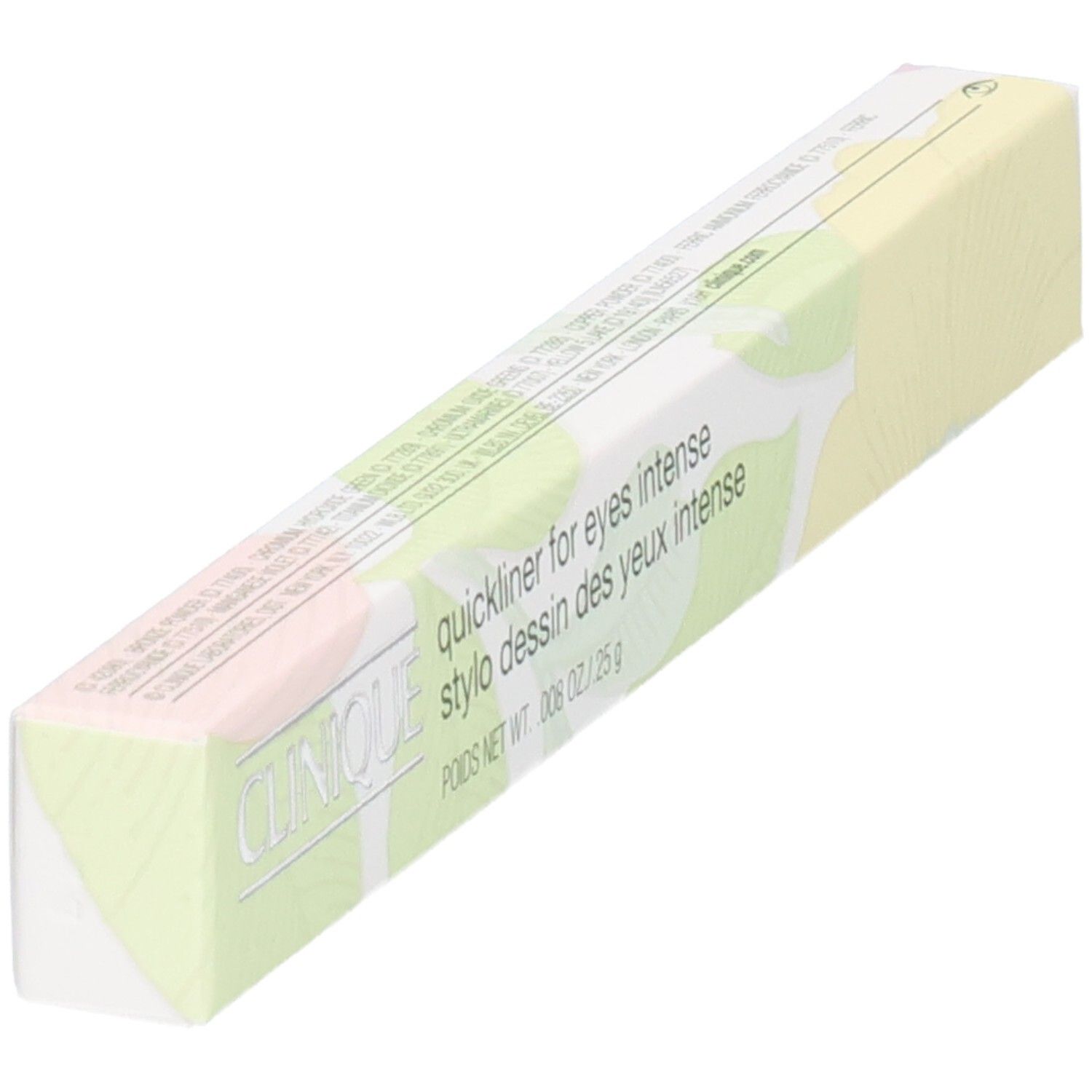 Clinique Quickliner for Eyes Intense eyeliner in kleurrijke verpakking.