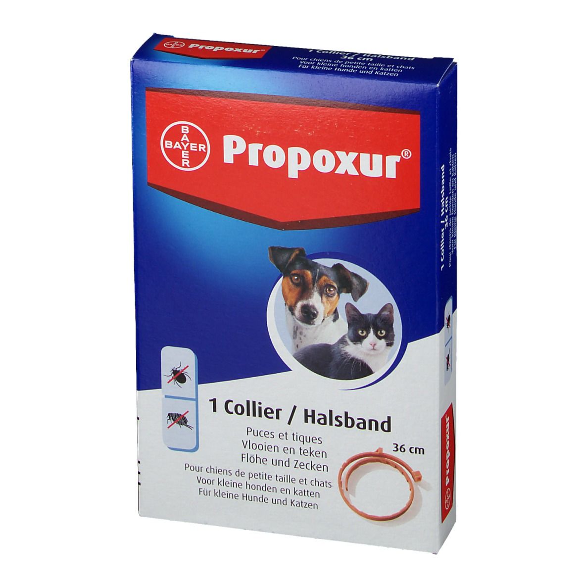 Propoxur Collier Chien & Chats 36 cm