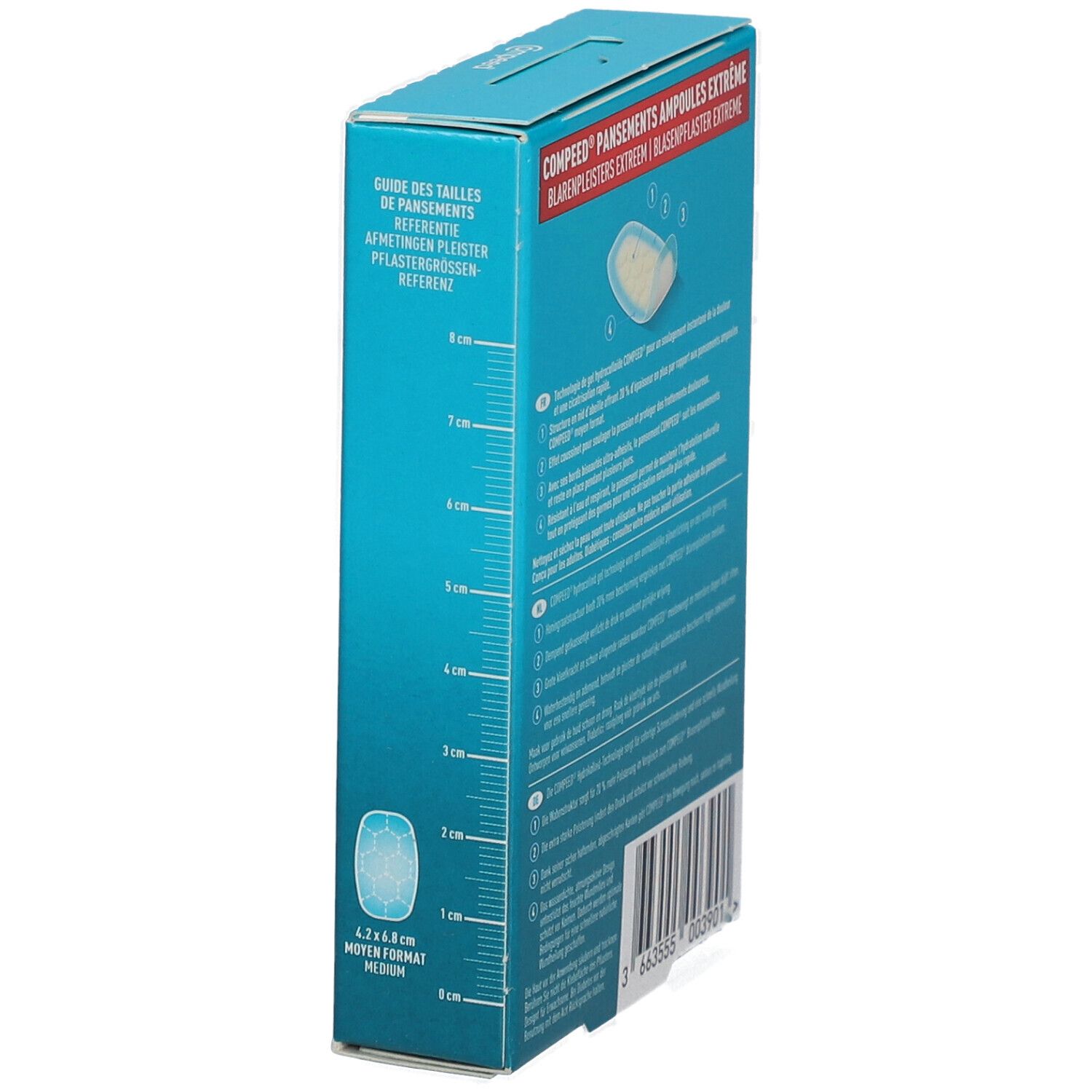 Compeed® Pansements Ampoules Extreme 6,8 cm x 4,2 cm