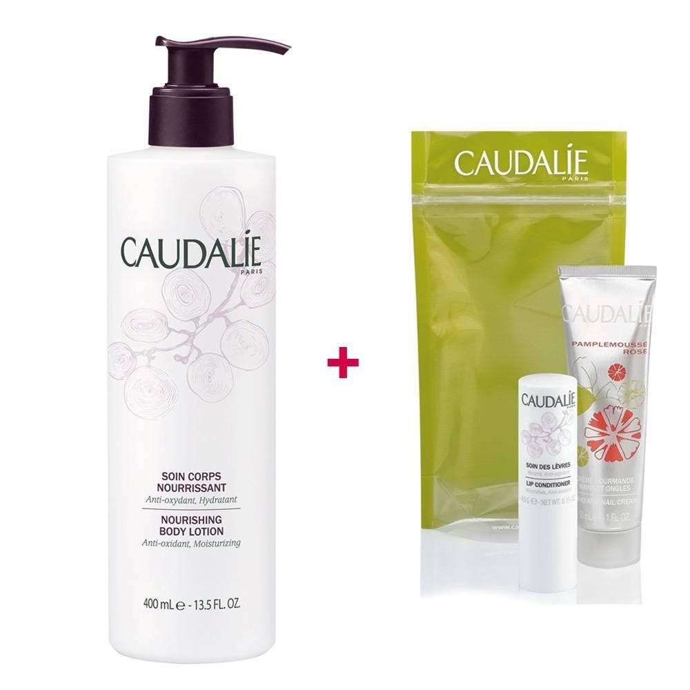 Caudalie Verzorgende Body Lotion + GRATIS Winter Duo Pompelmoes Rose