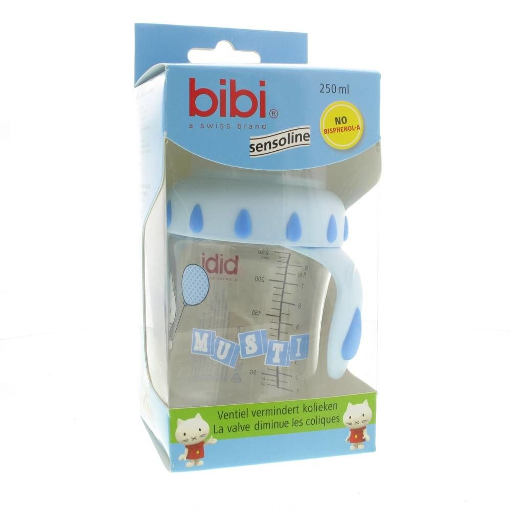 Bibi Tetine Musti Bleu 250ml