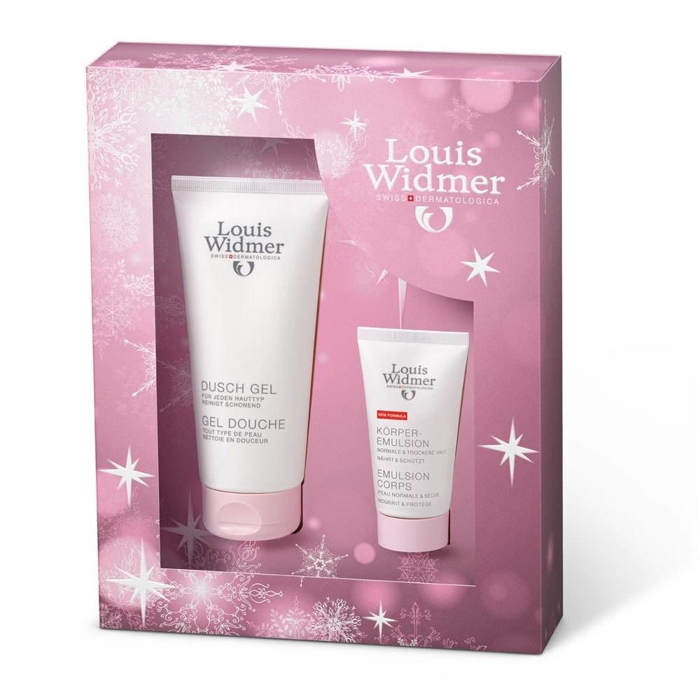 Louis Widmer Douche Gel (Licht Geparfumeerd) met GRATIS Lichaamsmelk