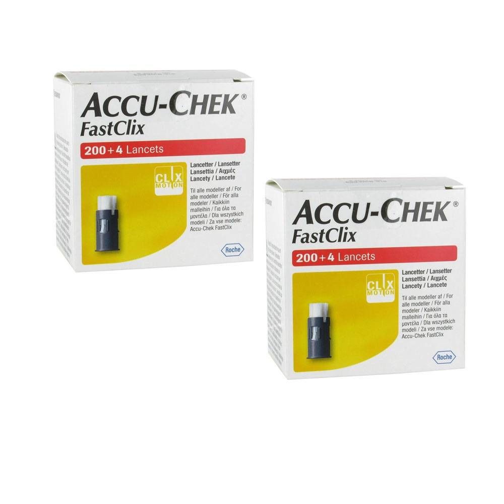 Accu-Chek Fastclix Lancettes Duopack