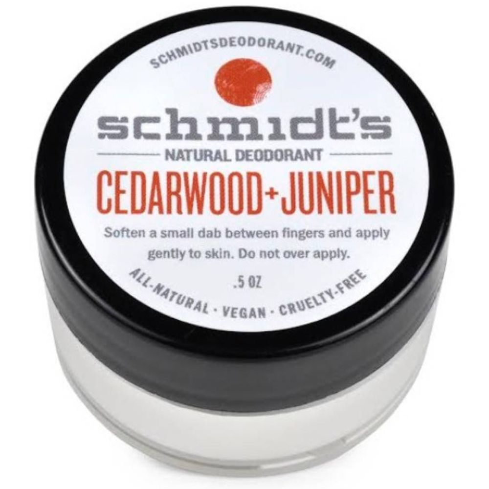 Schmidt's Natural Deodorant Cèdre et Genévrier Travel