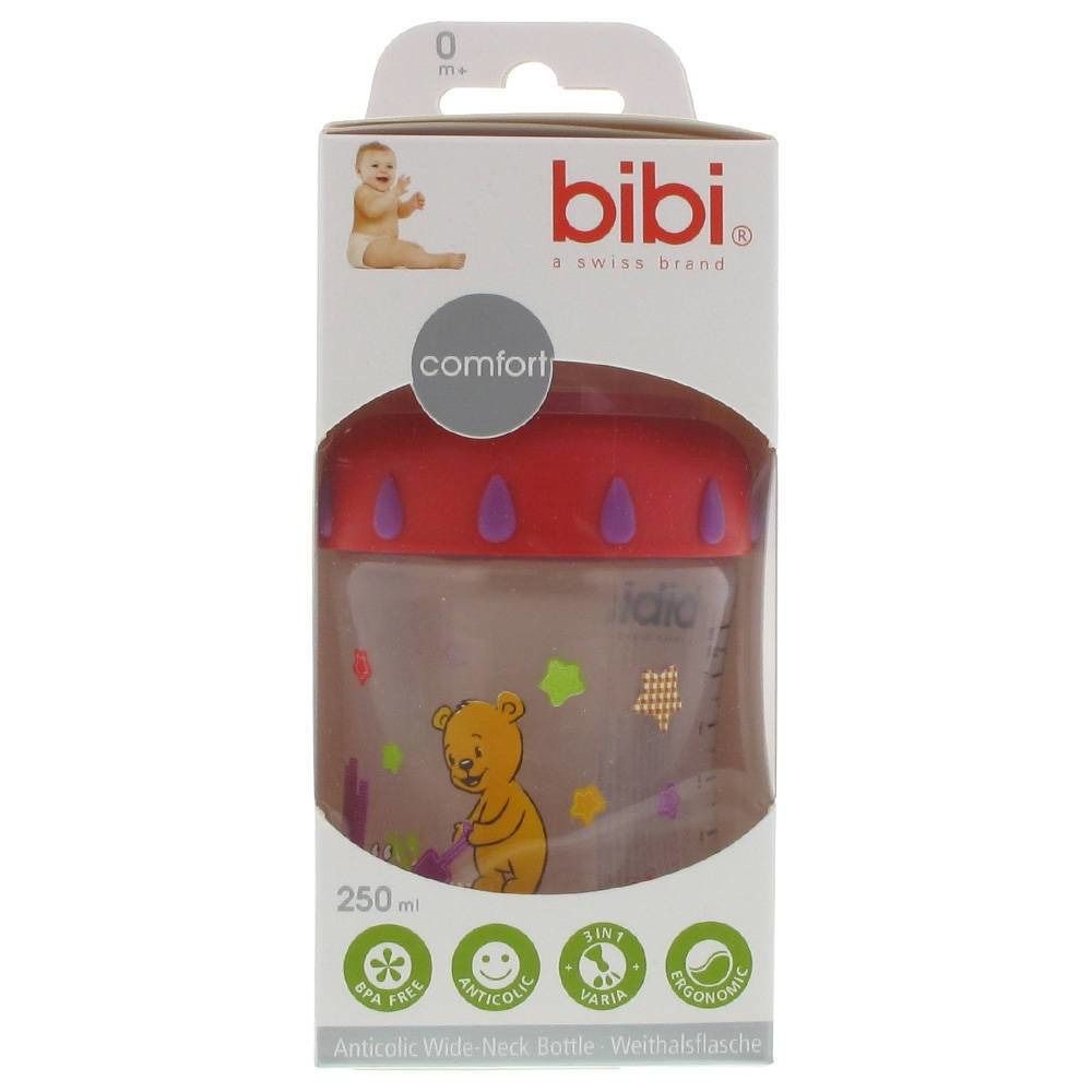 Bibi Biberon Wn Confort 2013 0m+ Rouge
