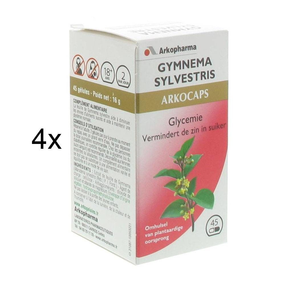 Arkocaps Gymnema 3 + 1 GRATUIT