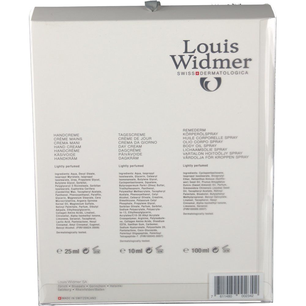Louis Widmer Remederm Geschenkkoffer