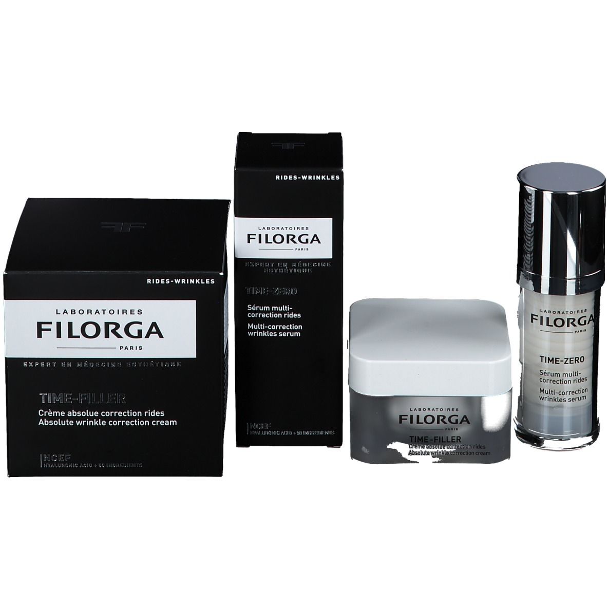 Filorga Time-Filler Pack Rimpel Corrigerende Crème + Time Zero Serum